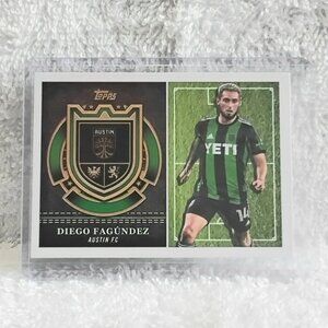 5/$20 Mint 2022 Topps Diego Fagundez Shield MLS Card S-12!!